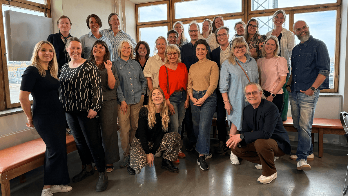 Gruppfoto Sveriges Kommunikatörers ambassadörer