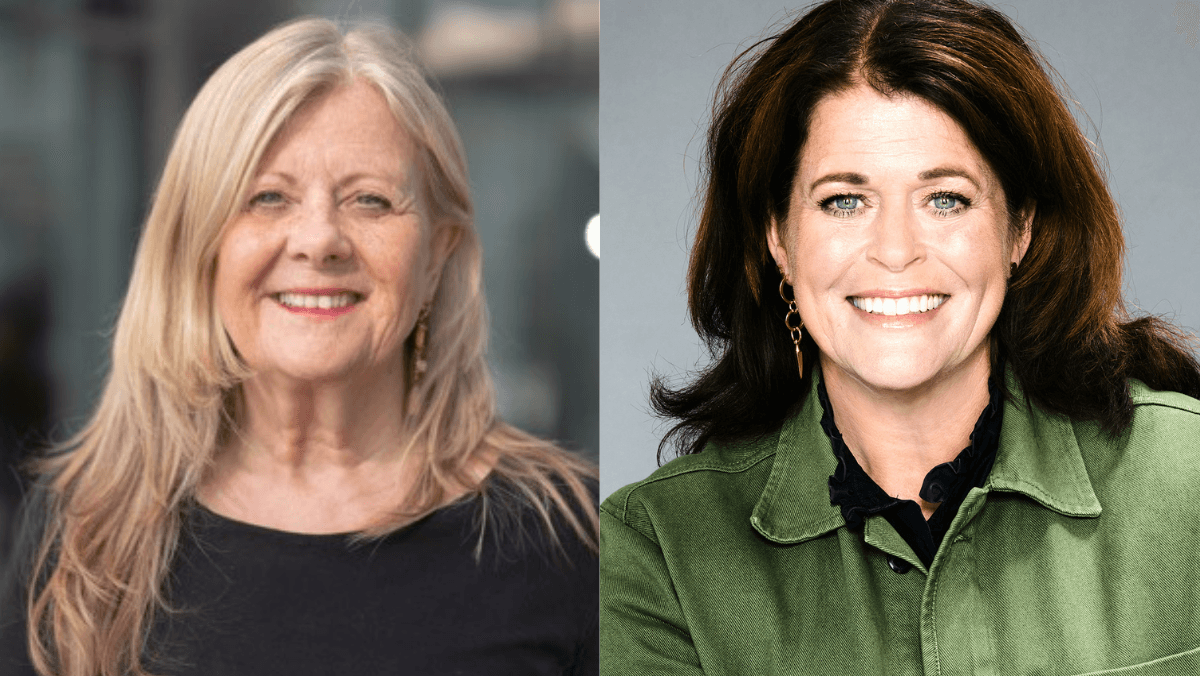 Pressbild på Caroline Thunved och Lena Gustafsson