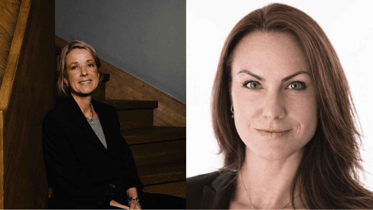 Bild på Annika Kvist och Sarah Drangel