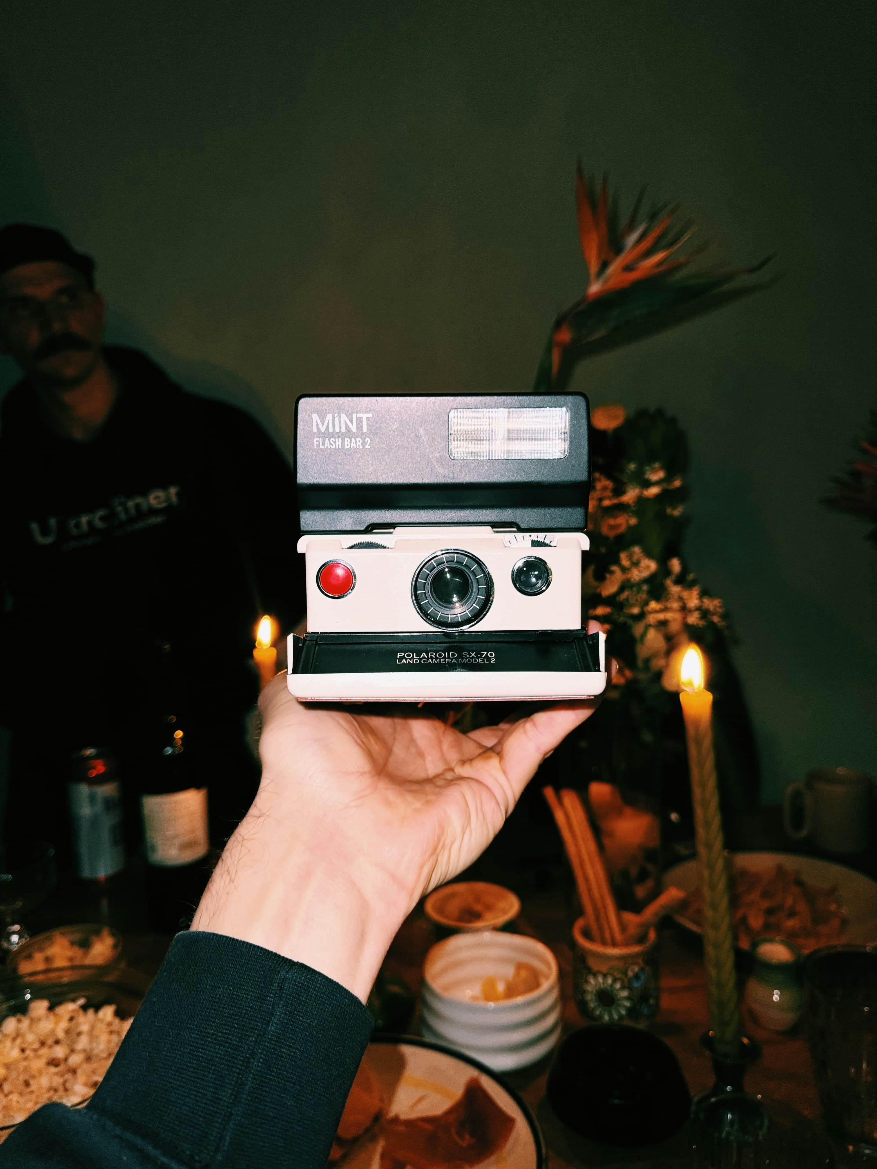 bild på polarid kamera